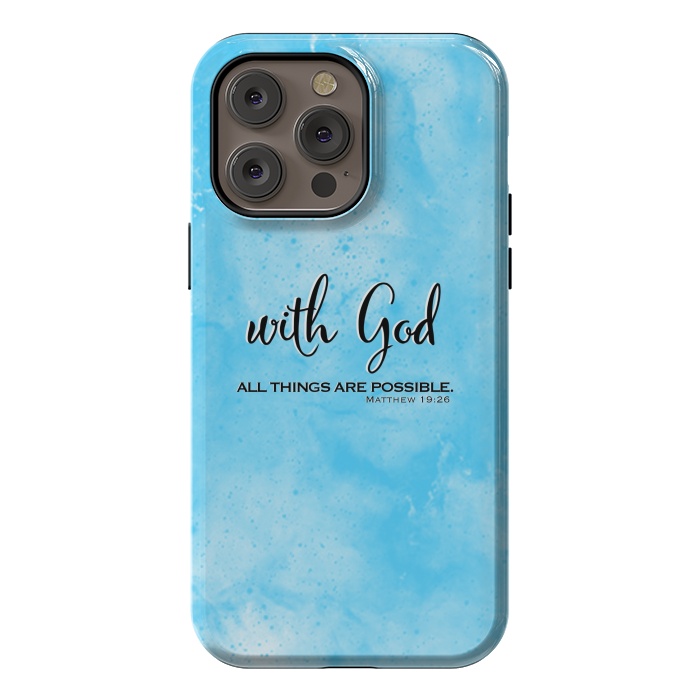 iPhone 14 Pro max StrongFit With God by Jms