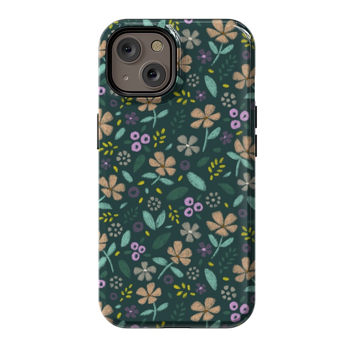 iPhone 14 StrongFit Wildflowers by Tishya Oedit