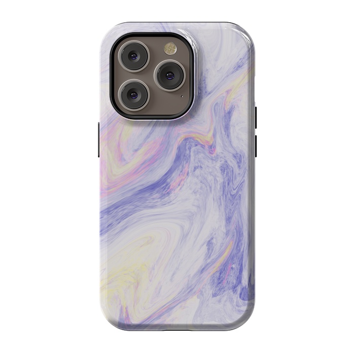 iPhone 14 Pro StrongFit Unicorn Marble by Rose Halsey