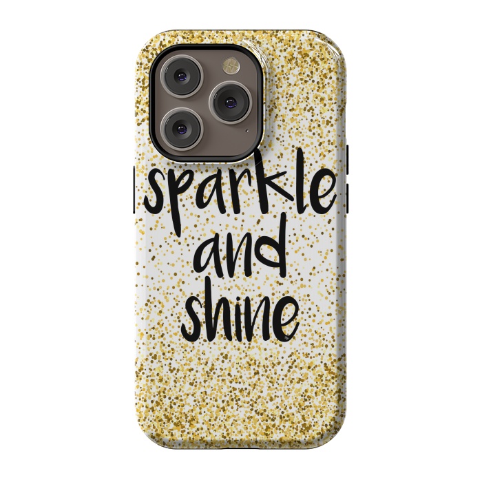 iPhone 14 Pro StrongFit Sparkle and Shine by Martina