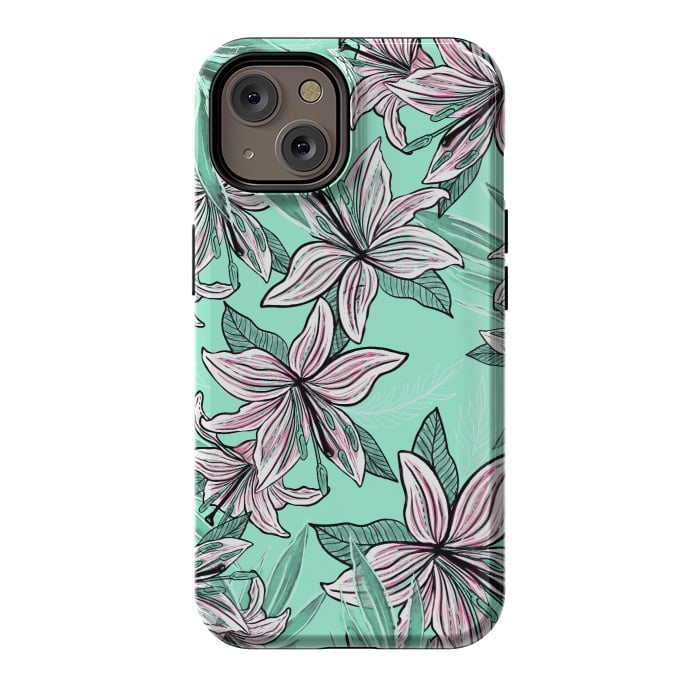iPhone 14 StrongFit Dancing Lilly  by Rose Halsey