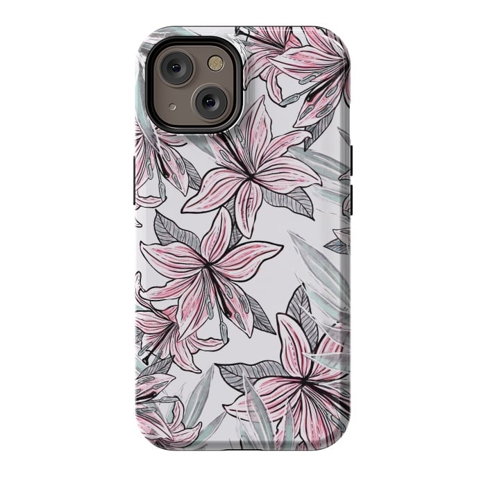iPhone 14 StrongFit Beautiful Lilly by Rose Halsey