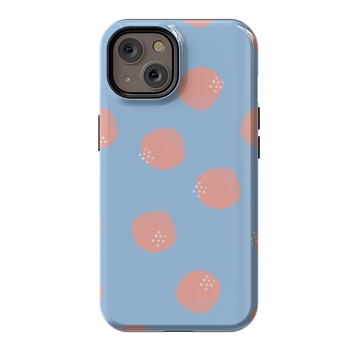 iPhone 14 StrongFit Simple dots by lauradidthis