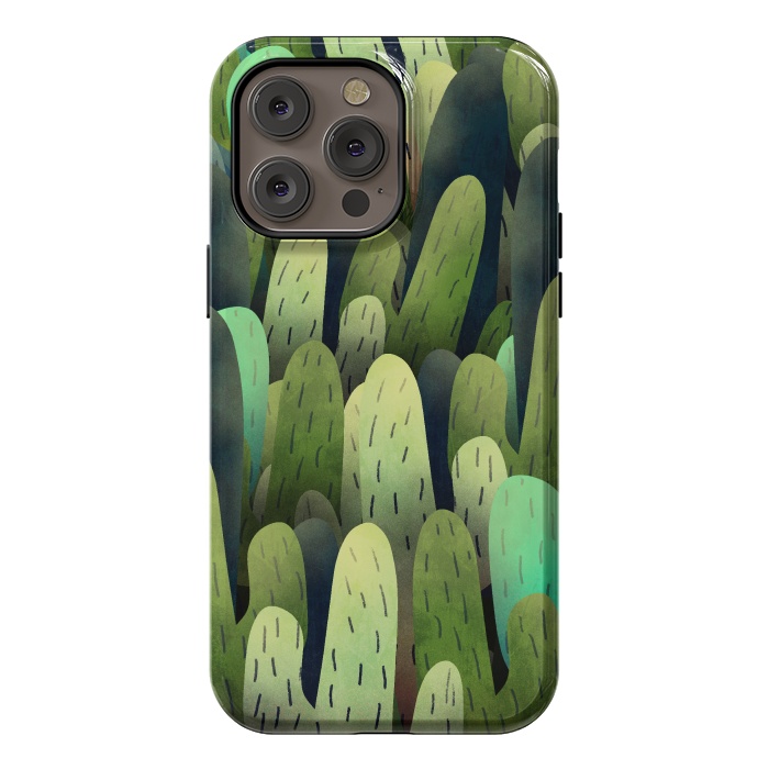 iPhone 14 Pro max StrongFit The cactus fields  by Steve Wade (Swade)