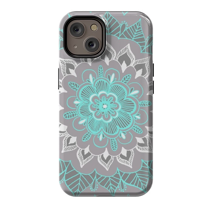 iPhone 14 StrongFit Bubblegum Lace by Tangerine-Tane