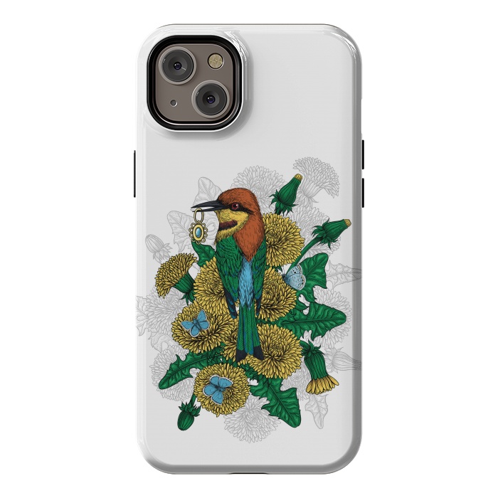 iPhone 14 Plus StrongFit The bee eater with the golden pendant by Katerina Kirilova