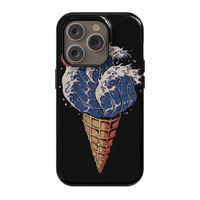 iPhone 14 Pro StrongFit Kanagawa Ice Cream  by Ilustrata