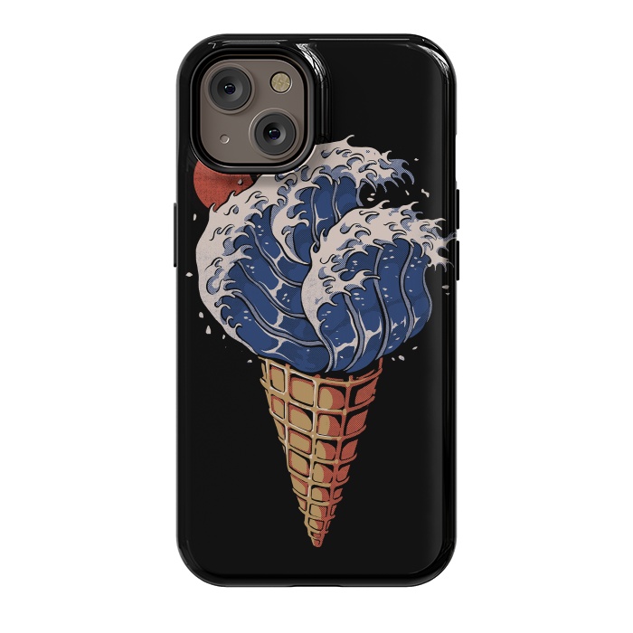 iPhone 14 StrongFit Kanagawa Ice Cream  by Ilustrata