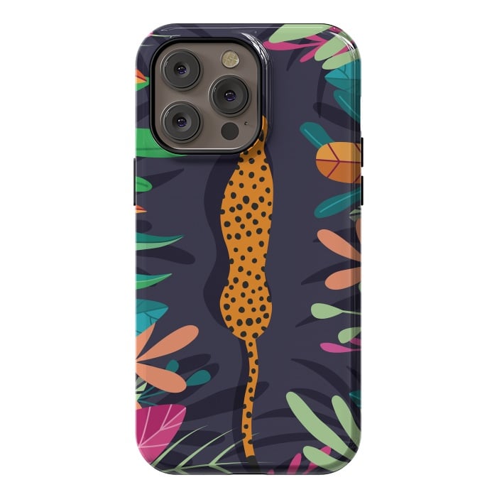 iPhone 14 Pro max StrongFit Cheetah walking in the wild by Jelena Obradovic