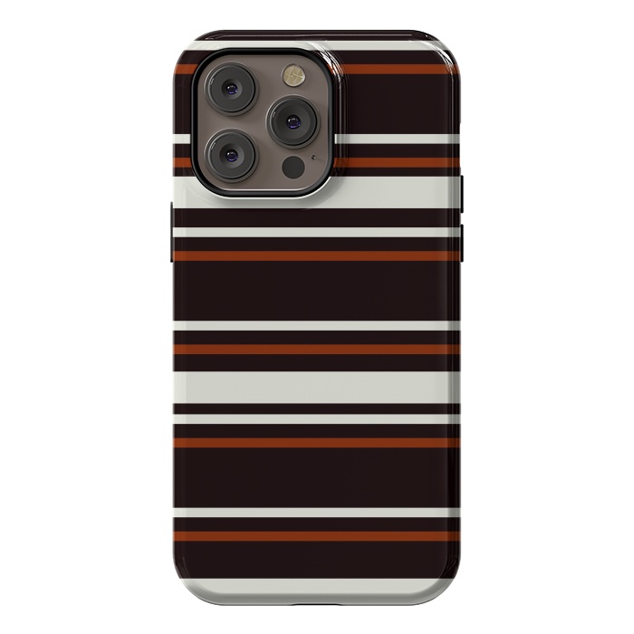 iPhone 14 Pro max StrongFit Classic Brown by TMSarts