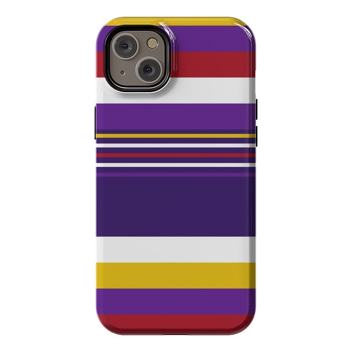 iPhone 14 Plus StrongFit Casual Purple by TMSarts