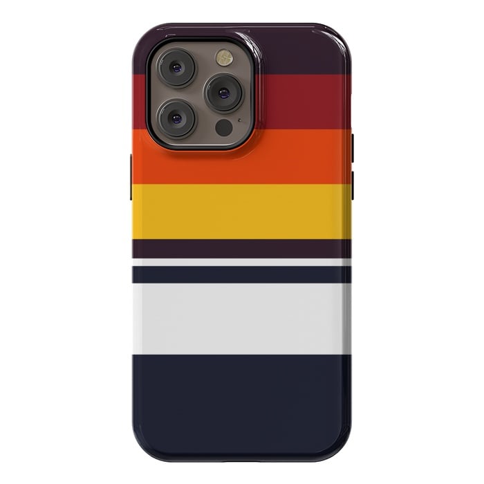 iPhone 14 Pro max StrongFit Sunset Retro by TMSarts