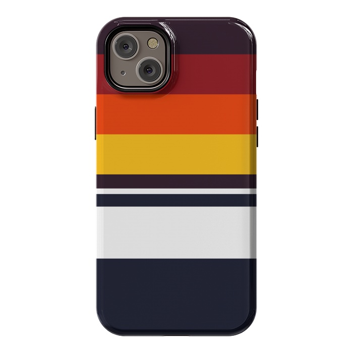 iPhone 14 Plus StrongFit Sunset Retro by TMSarts