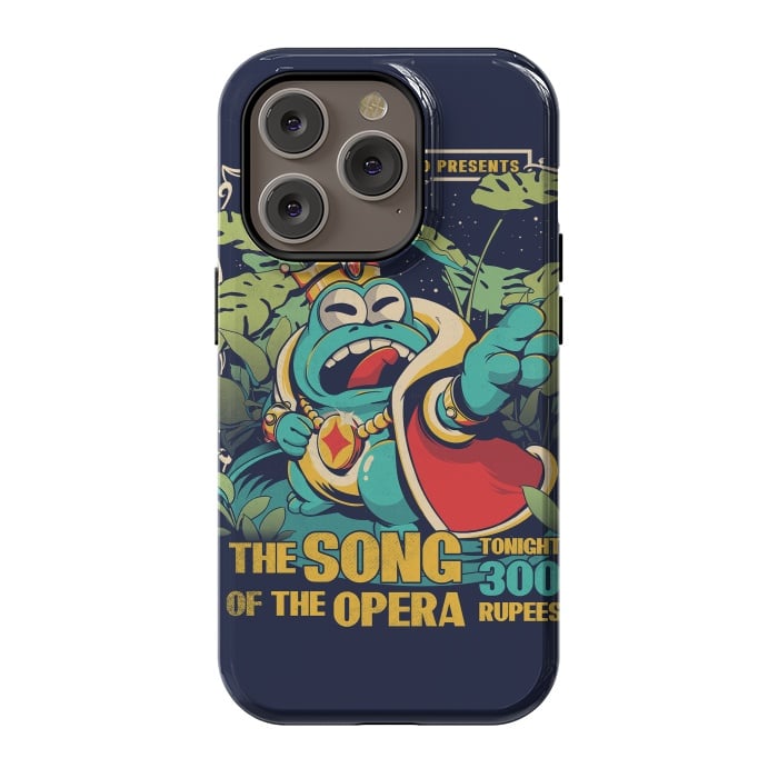 iPhone 14 Pro StrongFit King of the opera by Ilustrata