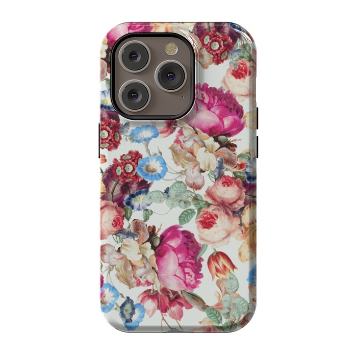 iPhone 14 Pro StrongFit Floral Crush by Uma Prabhakar Gokhale