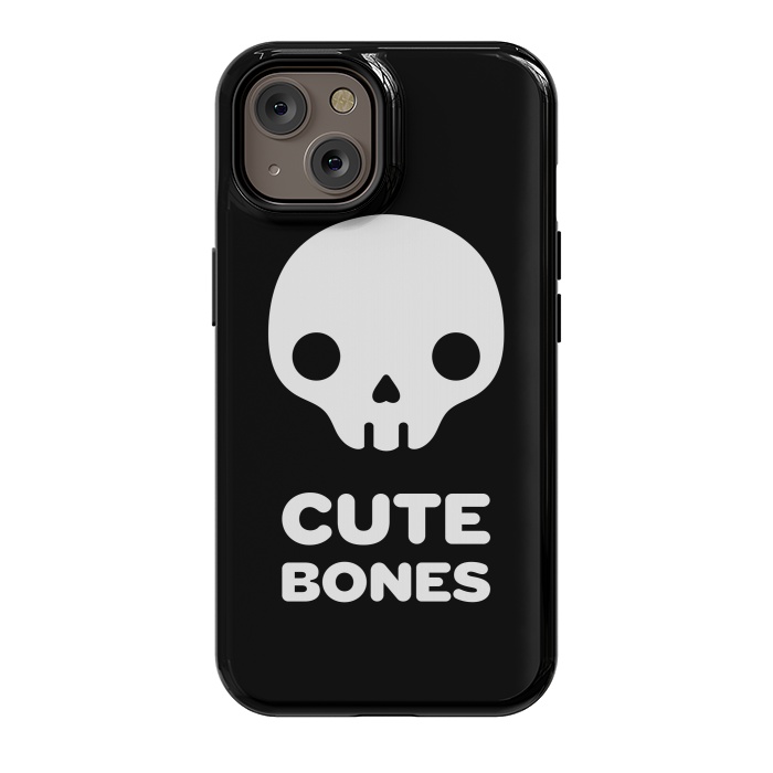 iPhone 14 StrongFit Cute skull by Laura Nagel
