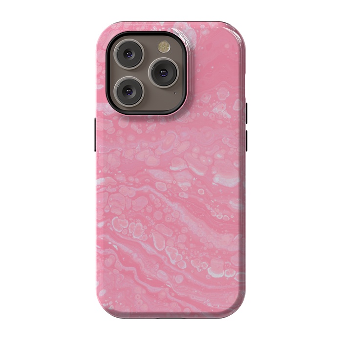 iPhone 14 Pro StrongFit Pink marble  by Winston