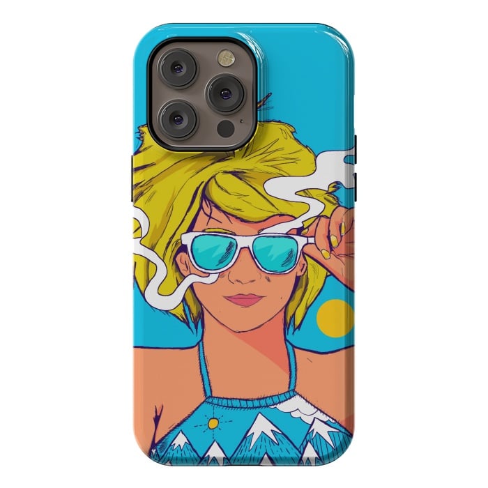 iPhone 14 Pro max StrongFit The summer girl by Steve Wade (Swade)
