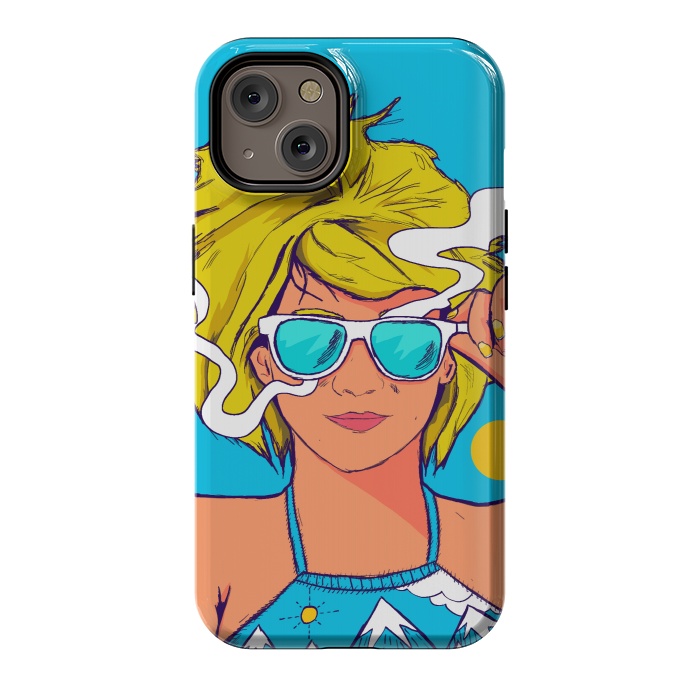 iPhone 14 StrongFit The summer girl by Steve Wade (Swade)