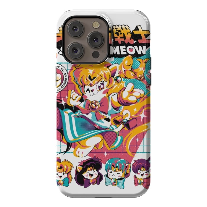 iPhone 14 Pro max StrongFit Sailor Meow II by Ilustrata