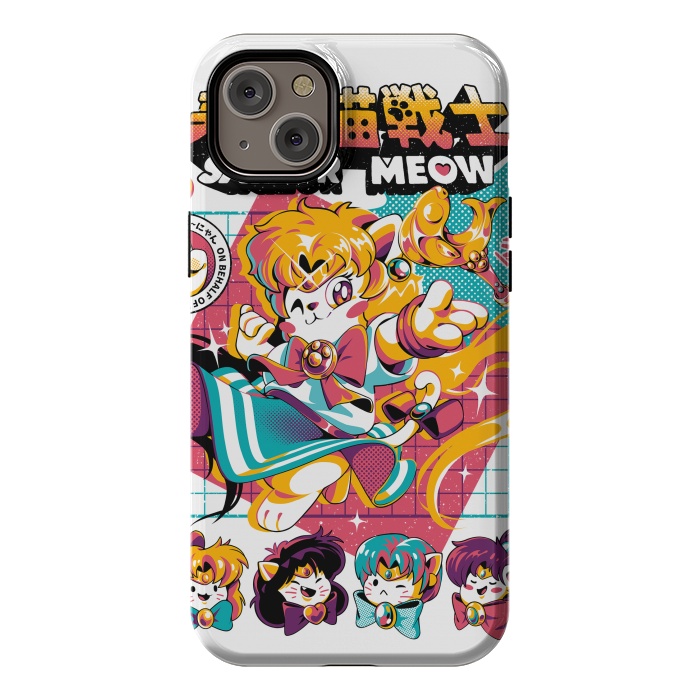 iPhone 14 Plus StrongFit Sailor Meow II by Ilustrata