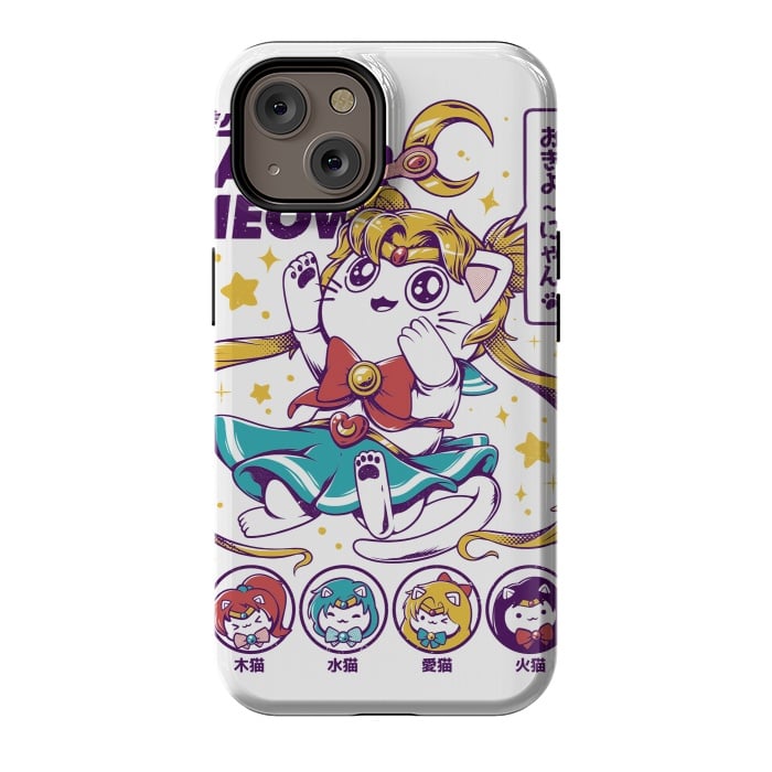 iPhone 14 StrongFit Sailor Meow II by Ilustrata