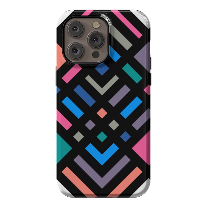iPhone 14 Pro max StrongFit Aztec Colors by TMSarts