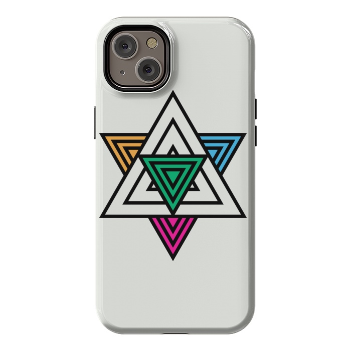 iPhone 14 Plus StrongFit Star Triangles by TMSarts