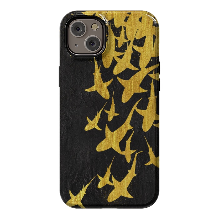 iPhone 14 Plus StrongFit Golden Sharks by Alberto