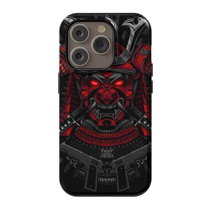 iPhone 14 Pro StrongFit Red Samurai  by Alberto