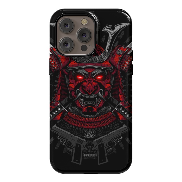 iPhone 14 Pro max StrongFit Red Samurai  by Alberto