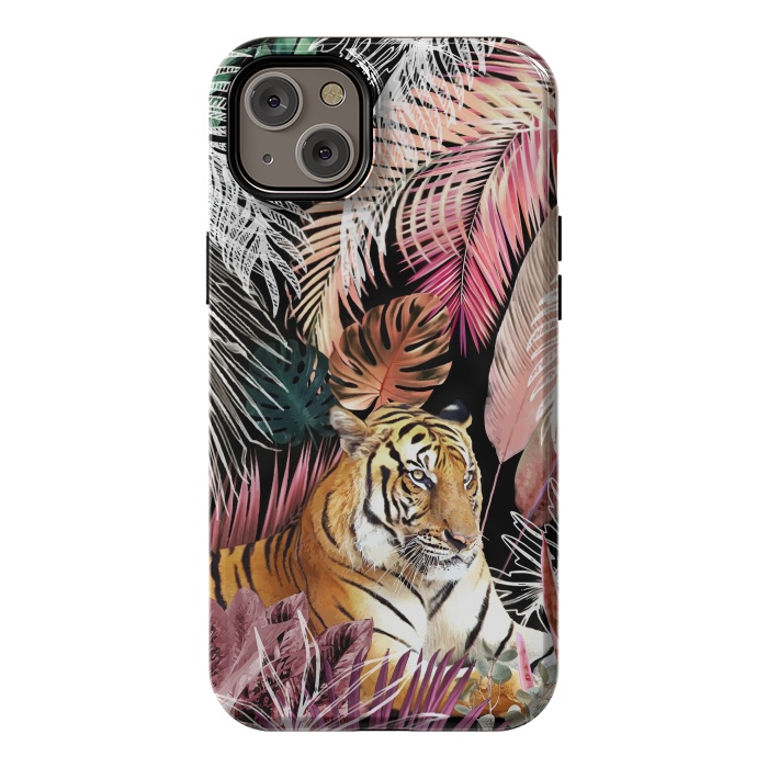 iPhone 14 Plus StrongFit Jungle Tiger 01 by amini54