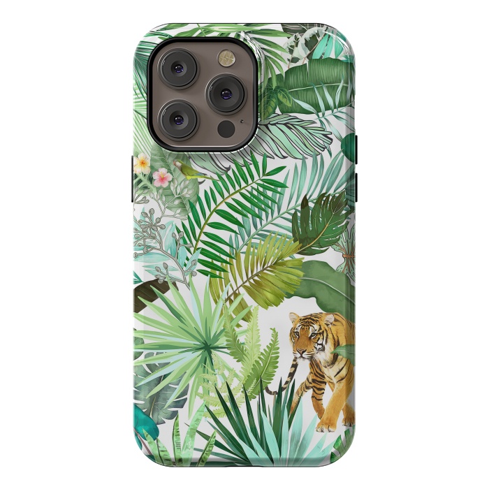iPhone 14 Pro max StrongFit Jungle Tiger 04 by amini54