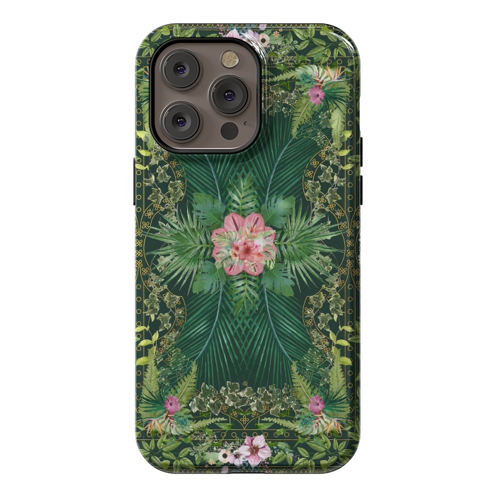 iPhone 14 Pro max StrongFit Tropical Foliage 10 by amini54