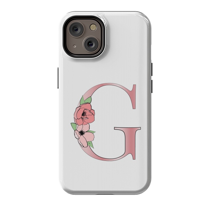 iPhone 14 StrongFit Monogram Letter G by Martina