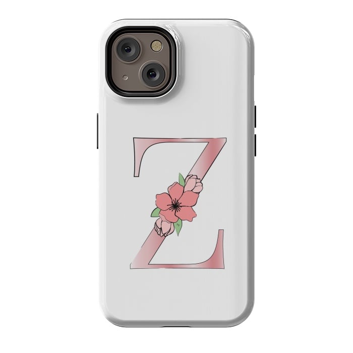 iPhone 14 StrongFit Monogram Letter Z by Martina