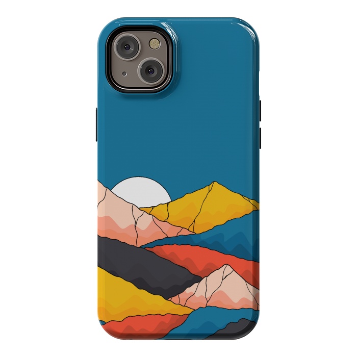 iPhone 14 Plus StrongFit The mountainous range by Steve Wade (Swade)