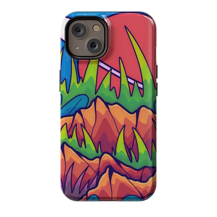 iPhone 14 StrongFit A tropical space world by Steve Wade (Swade)