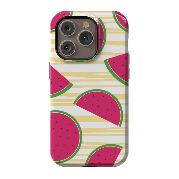 iPhone 14 Pro StrongFit Yummy melons by Martina