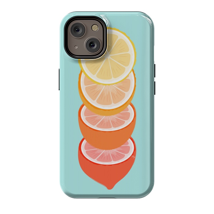 iPhone 14 StrongFit Citrus Love by Martina