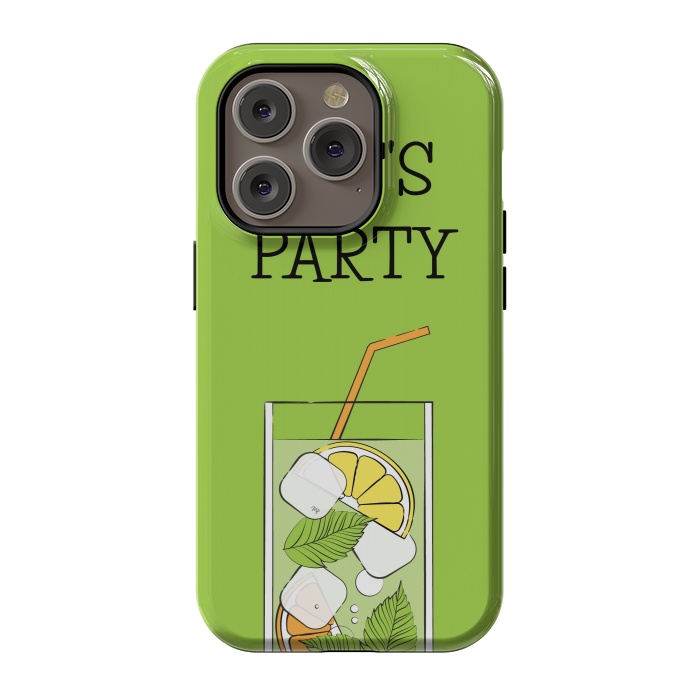 iPhone 14 Pro StrongFit Let's Party by Martina