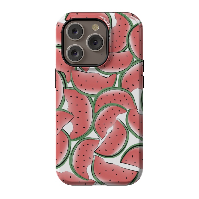 iPhone 14 Pro StrongFit Water melon pattern by Martina