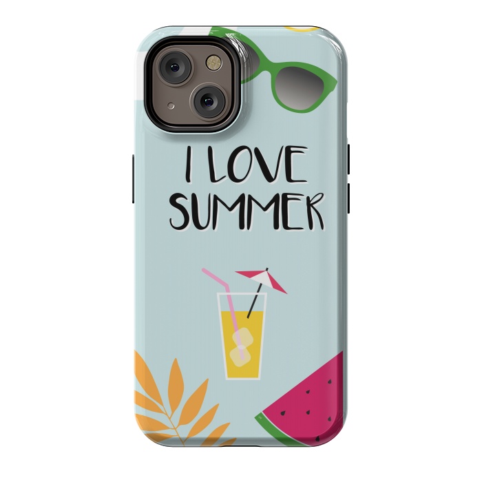 iPhone 14 StrongFit I love summer by Martina
