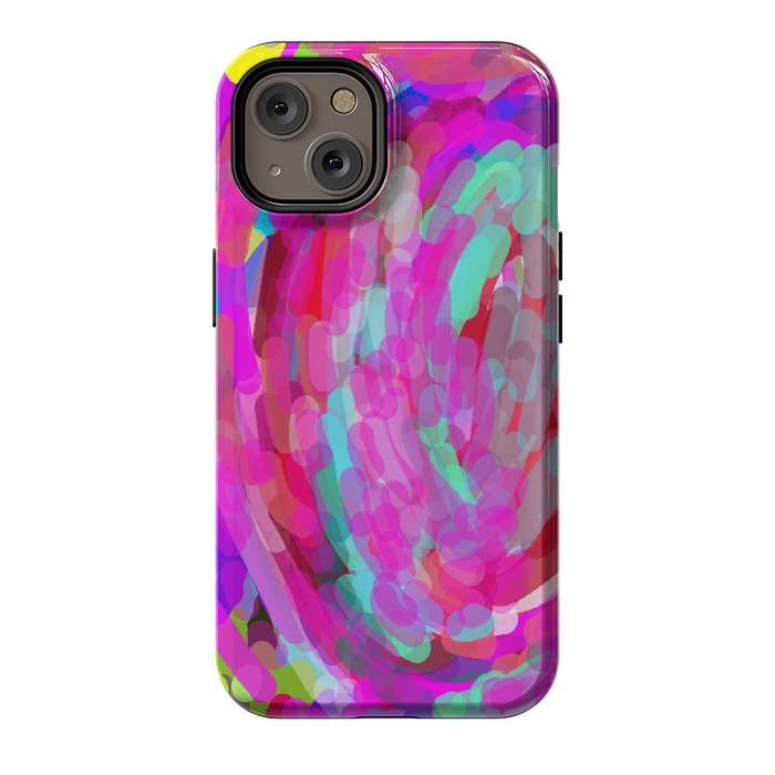 iPhone 14 StrongFit Colorful love by Josie