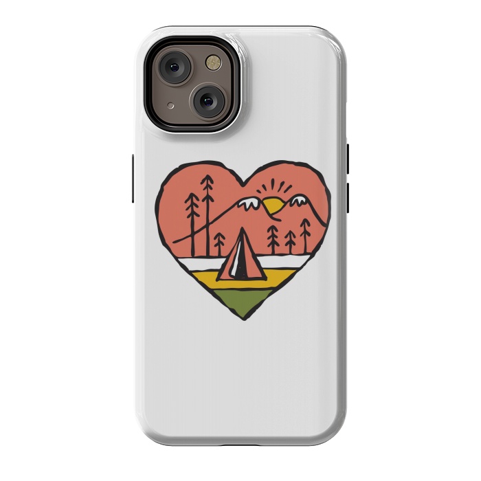 iPhone 14 StrongFit Camping in Love 1 by Afif Quilimo
