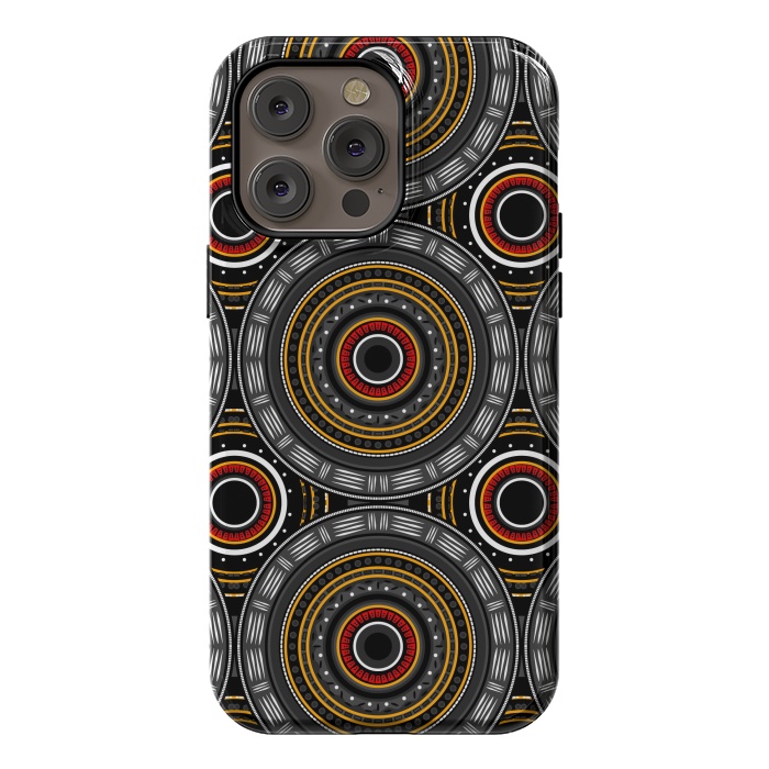 iPhone 14 Pro max StrongFit Mandala Tribal Art by TMSarts