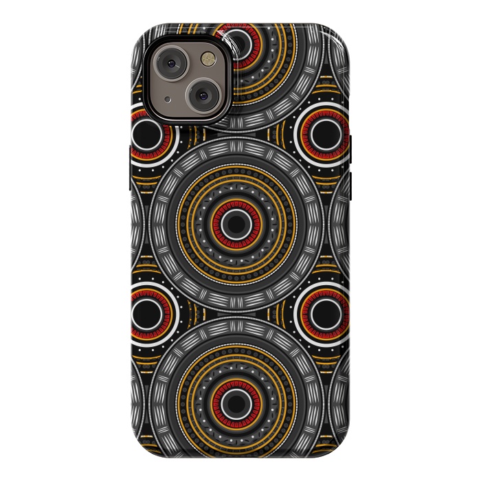 iPhone 14 Plus StrongFit Mandala Tribal Art by TMSarts