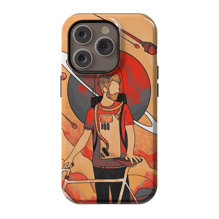 iPhone 14 Pro StrongFit A traveller of Mars by Steve Wade (Swade)