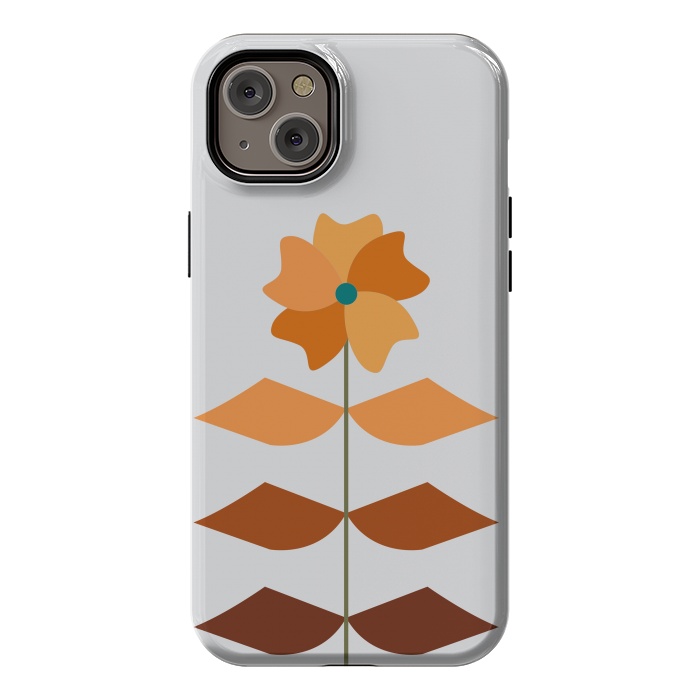 iPhone 14 Plus StrongFit Geometrical Floral by Creativeaxle