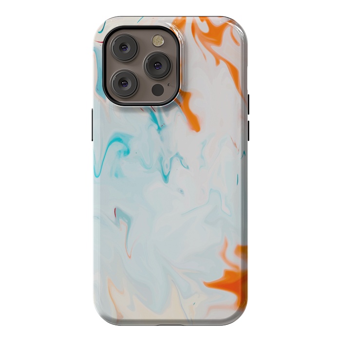 iPhone 14 Pro max StrongFit Abstract Marble-I by Creativeaxle